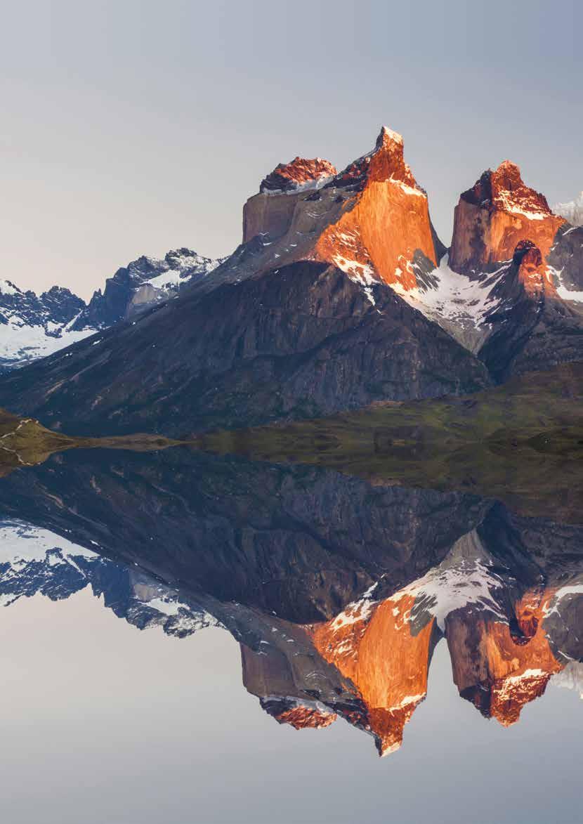PATAGONIA Located in Argentina and Chile, Patagonia is a natural wonderland that occupies the southernmost reaches of South America.
