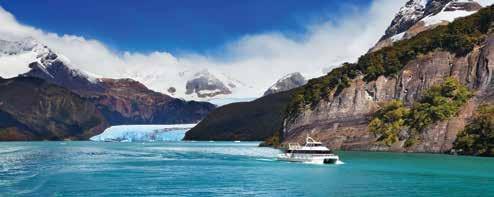 private transfers, bed and breakfast accommodation in El Calafate, shared excursions as per itinerary (some excursions season dependent), park fees, services of English speaking guide.