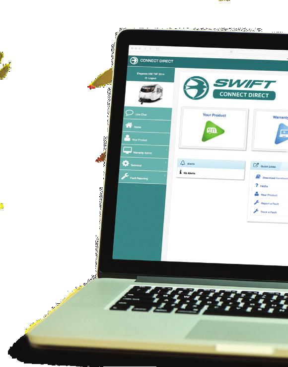 PURE SERVICE CONNECT DIRECT Connect Direct is an online system which personalises each customer s experience of owning their caravan Once you have logged on and able to access a whole host of caravan.
