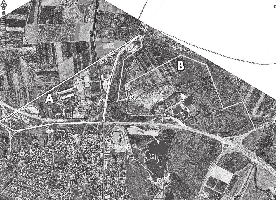 Work zones of Novi Sad (Vojvodina, Serbia) Figure 7. Work zone Rimski Šančevi (A) and city landfill (B) in Novi Sad Source: author s work according to Internet 1, scale: 1:10000 Figure 8.
