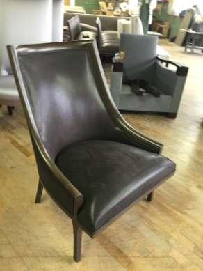 Juno Lounge Chair Size: 26.5 w x 32.5 d x 36.