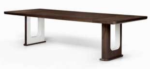 Rift Dining Table Size 1: 90 w x 40 d x 29.
