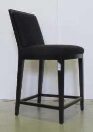 Condition: Visible wear and tear on leather Bon Mot Counter Stool Size: