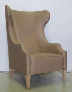 Modern Wing Chair S O Qty: L 1 D Size: 30 w x 30 d x