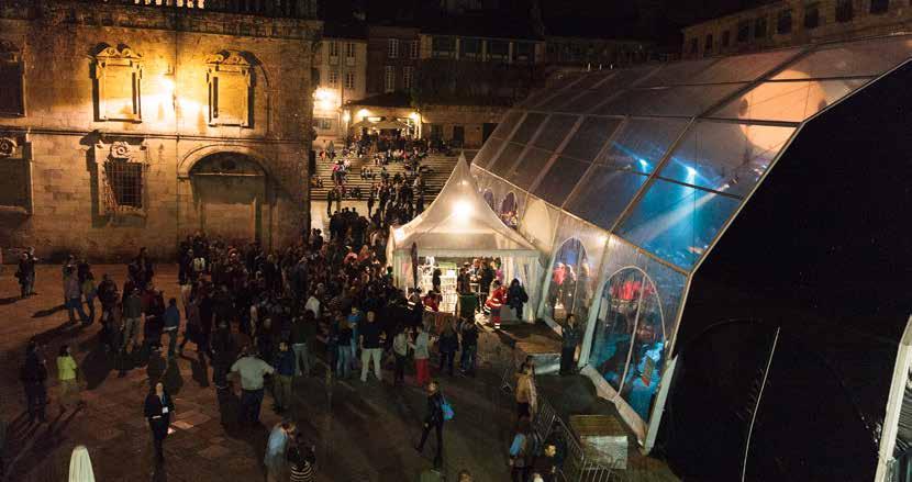 WOMEX 16 en Santiago de Compostela WOMEX 16 celebrarase, tal e como aconteceu en 2014, en dous entornos privilexiados: DayWOMEX: A feira profesional e outras actividades complementarias celebraranse