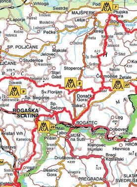 version 2 leg 5 (28 km, 7 hours) Ptujska Gora Jelovice Bukovje Rudijev dom