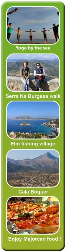 Mon. 30th April : WALK Elm coastal walks A short bus transfer (20 min) takes you to the village of San Arraco and the walk finish at the fishing port of Sant Elm.