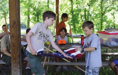 BE PREPARED FOR SUMMER CAMP UNIT EQUIPMENT CHECKLIST (Suggested) c Troop Flag and US Flag c Troop library books: Scout Song Book, Scout Handbooks, Merit Badge Pamphlets c Troop record book c Clothing