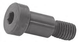 Socket Shoulder Screws Nylon Locking Socket Shoulder Screws are held to much closer tolerances than on standard Stripper Bolts.