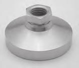 Tapped Threaded Number Across Maximum Load Flats (lbs) Standard Non-skid A B C* D Standard Non-skid 32601 32651 10-32 3/4 17/32 3/8 700 550 32602 32652