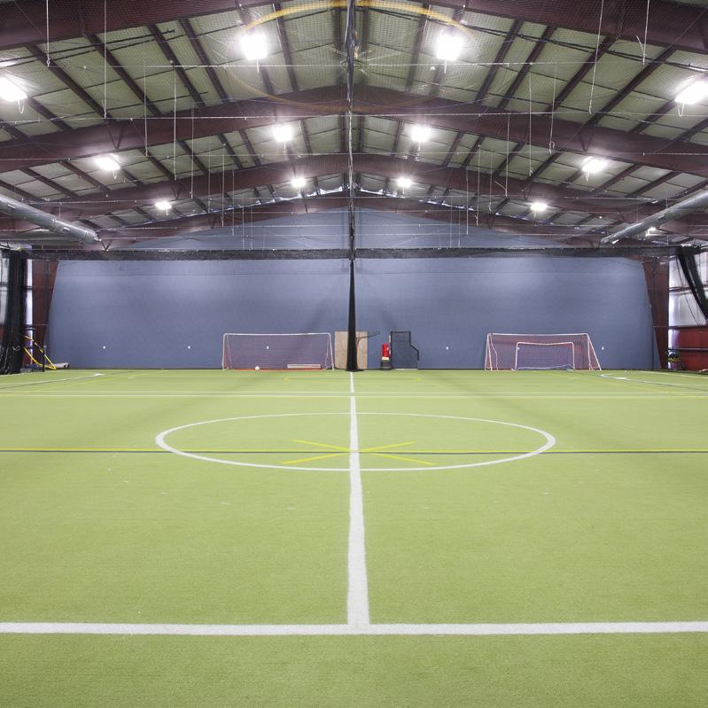 other Newtown 40,000 square foot facility that Athletic Club facilities, including the comes fully turfed