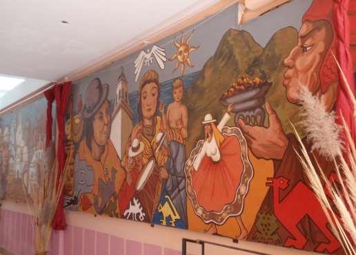 Inka Mural Mural of