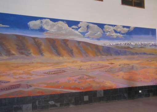 Painting of Tiwanaku