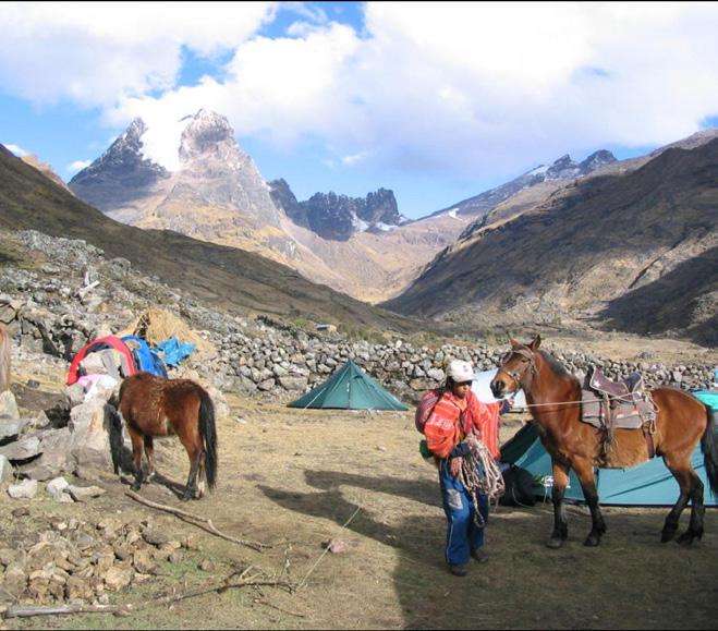 Head out on arguably the greatest of all Peruvian treks - the Salkantay Trail, taking you through stunning and varied landscapes high in the Andes.