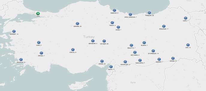 Figures / Anadolujet 69 Routes Total Passanger (