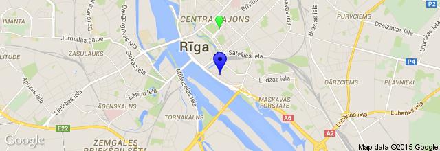 Riga Ghetto and Latvian Holocaust Museum Route from Nativity of Christ Cathedral to Riga Ghetto and Latvian Holocaust Museum.