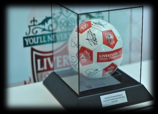 STANDARD CHARTERED LIVERPOOL FC TOUR 2011 As part of the BPL