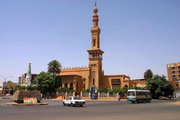 4 Khartoum mosque In Khartoum centre there