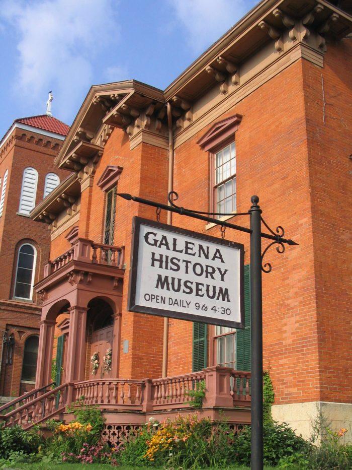Page 7 of 8 Facebook/Galena History Museum Soak up some of the rich culture and history of this bucolic town by visiting the Dowling House, Galena s oldest building, or connecting with the state s