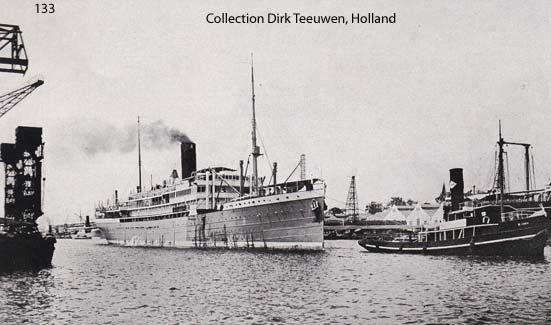 31. Steamer Plancius owned by the K.P.M.