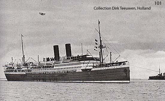 12. Arrival of the steamer SS Insulinde at