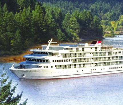 With the newest and most environmentally friendly fleet, American Cruise Lines visits 25 states in the Pacific Northwest, Alaska, New England, the Southeast, and the Mississippi River regions.