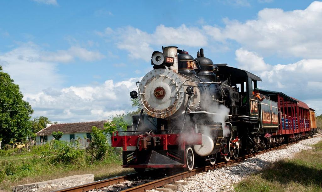 ITINERARY: Cuba Past & Present Tour Highlights: Steam train ride, children s dance performance, show at the Buena Vista social club, fishing village and sugar museum.