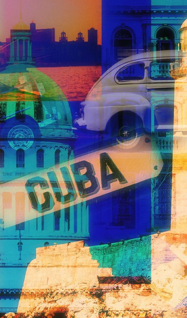 ITINERARY Cuban Music & Art Tour Tour Highlights: HAVANA, TRINIDAD, COJIMAR, ERNEST Hemingways FINCA VIGÍA, PERFOR- MANCE BY FOLKLORIC DANCE TROUPE, CHILDREN S DANCE PERFORMANCE, JAZZ PERFORMANCE,