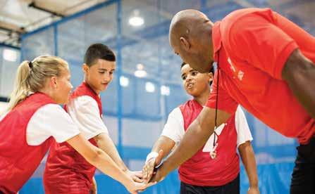 SPORTS CAMPS AGES 6-13 The New Y 390 Murray Hill Parkway East Rutherford 8:30am-4:30pm What kid doesn t dream about playing on an NBA basketball court.