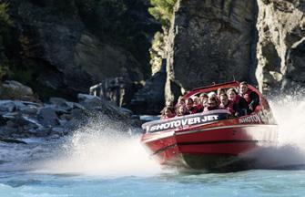 Shotover Jet Jet boat rides Queenstown Great Maze + Illusion Rooms Puzzle Centre Wanaka Experience the quintessential New Zealand in this jet boat ride that combines