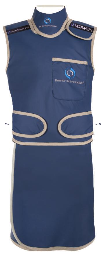 Barrier Flex Vest and Skirt Elastic back provides greater comfort, adjustment & support