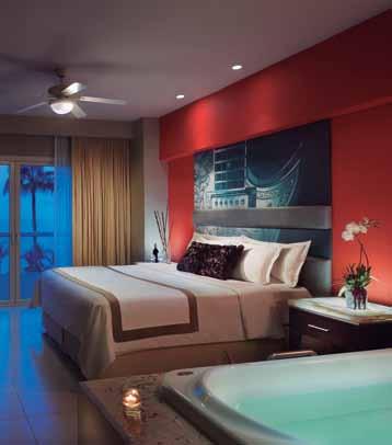 Designed with every comfort in mind, each room boasts plush Sleep Like a Rock bedding with Egyptian cotton sheets, 32