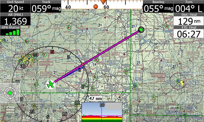 Flight Planning The ifly GPS includes an intuitive flight planning utility appropriate for VFR flight. A flight plan consists of a departure point, zero or more waypoints, and a destination.