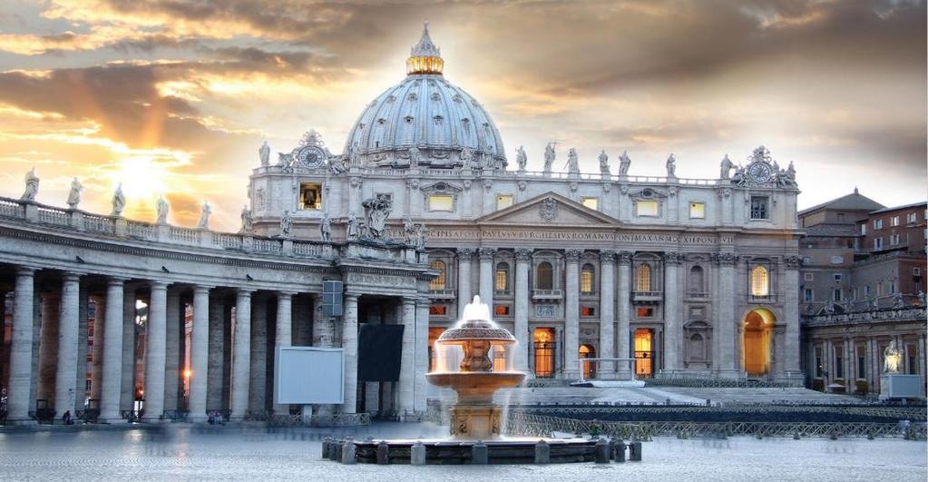 the world s churches, St. Peter s is unsurpassed in beauty.
