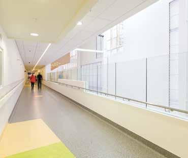 This five-storey 32,000m 2 clinical centre was constructed in the middle of a live hospital campus at a build cost of $150 million.