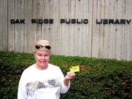 On December 4 we arrive back in Los Angeles where we stay for one night before returning home on a Delta flight. Barbara s Library Card: Barbara does volunteer work at the City Library of Oak Ridge.