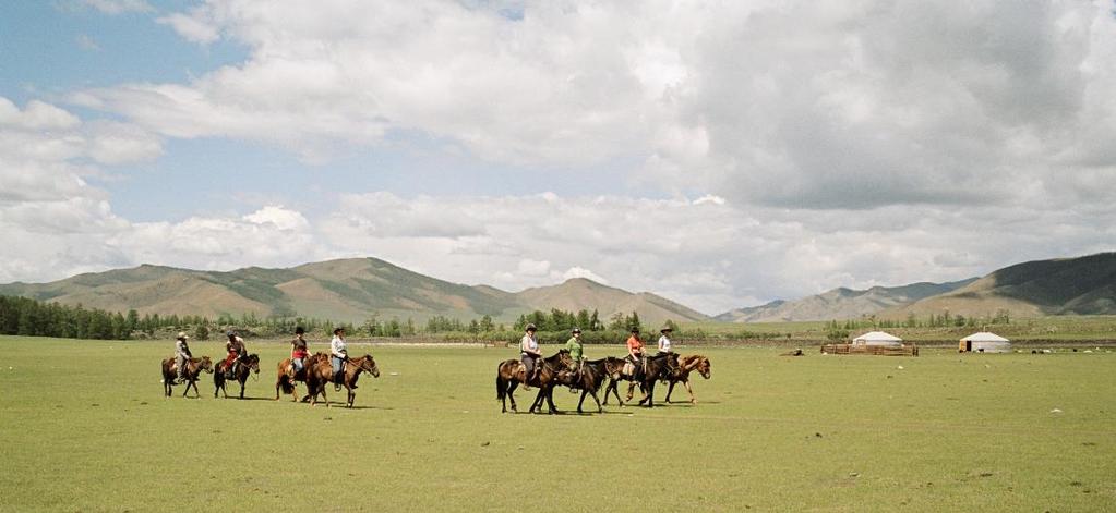 Lake Hovsgol and the Reindeer People - A 16 night trip, starting and ending in Ulaabatar, with riding on 8 days (option on other days) in the northwest of Mongolia.