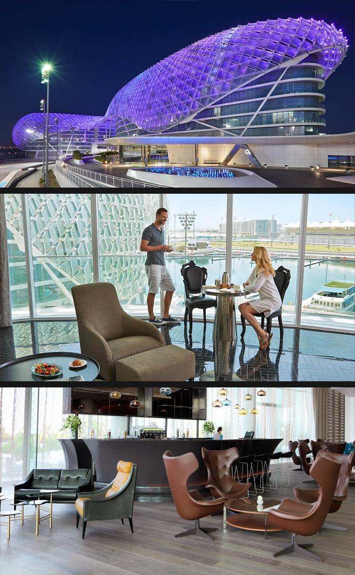 YAS Viceroy Abu Dhabi 3 nights in YAS Viceroy Abu Dhabi Private Return AUH Hotel Transfers 3 Nights accommodation in Deluxe Room BB Basis 3 Nights in Crown Plaza Yas Island Deluxe Room-BB 6420 3215 4