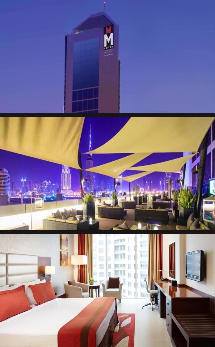 4* M Hotel Downtown 5 nights in M Hotel Downtown By Millennium Return pvt airport transfers DXB- Dubai hotels Return pvt transfers 24/25/26 Nov 5 Nights accommodation in