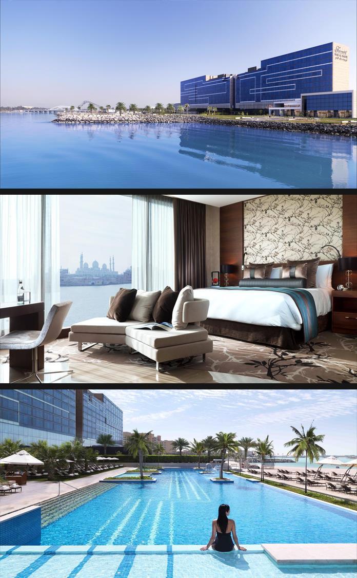 Fairmont Bab Al Bahr 4 nights in Fairmont Bab Al Bahr Private Return AUH Hotel Transfers 2 Days Formula 1 (North or South Grandstands) 4 Nights accommodation in Fairmont Room BB Basis 4 Nights in