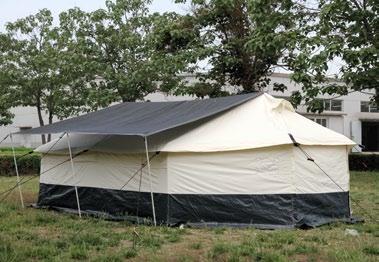 The dimensions of this shade-net are designed to fit the standard Family Tent. For other types of tent, please order shate-nets accordingly. Packing Size Packing size: 110 x 25 x 16 cm. Volume: 0.