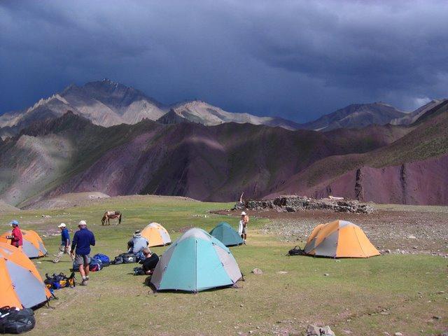 Detailed itinerary Day 7: Mankarmu to Gangpoche 4210m/7hrs trekking Leaving Mankyurmo, the stone huts along the way are piled high with drying caragana, linicera and acantholimon bushes, which are
