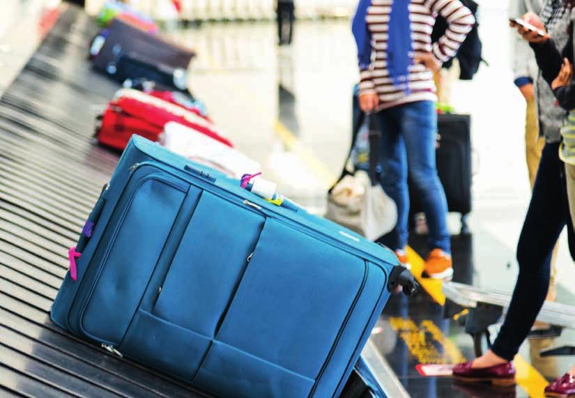 TECH FOR BETTER BAG COLLECTION When asked to rate their satisfaction at each stage of their journey, passengers are most satisfied with the pre-travel steps from booking to bag drop.