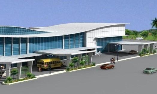 Construction of airport terminal building, Ojhar Airport, Nashik Value of the works INR 100 million (EUR 1.