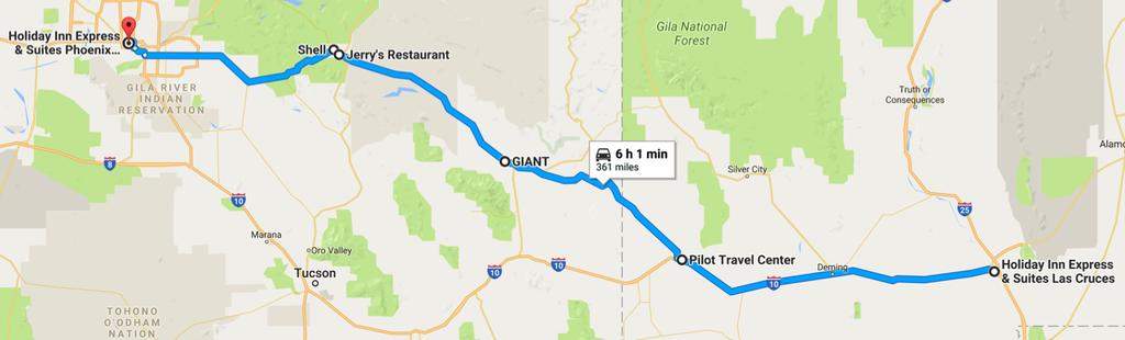 GC 2017 Ride August 5th - Las Cruces, NM to Phoenix, AZ 361 miles https://goo.gl/flm823 GC 2017 Ride August 3rd - San Antonio, TX to Alpine, TX 365 miles https://goo.