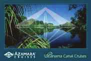 x 6 Postcard Shell Azamara Welcome