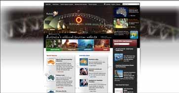 Australia.com Tourism Australia s consumer websites www.australia.com and www.nothinglikeaustralia.com are the primary call to action for Tourism Australia s global consumer marketing campaigns.