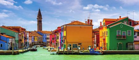 TS3 AM Murano & Burano with lunch With this excursion you will visit the most famous islands of the Venetian Lagoon: Murano and Burano! You will have also a lunch in the colored Burano s island!