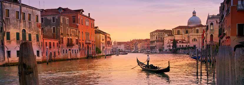 Day 6: FRIDAY, June 29 (A Day in Venice) Breakfast at resort at leisure This morning, start your day with a boat trip along the Grand Canal and a visit to a Murano Glass Factory for a demonstration