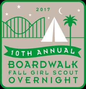 PLANNING GUIDE Registration: 1. Registration for the event is online at: beachboardwalk.com/girlscout 2. Early Registration: $74.95 per person; deadline September 5, 2017 Standard Registration: $89.